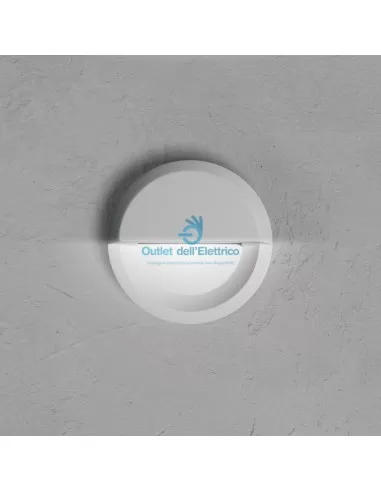 Wiva 71400065 Alcor runde 3W 4K FL weiße Stufenleuchte